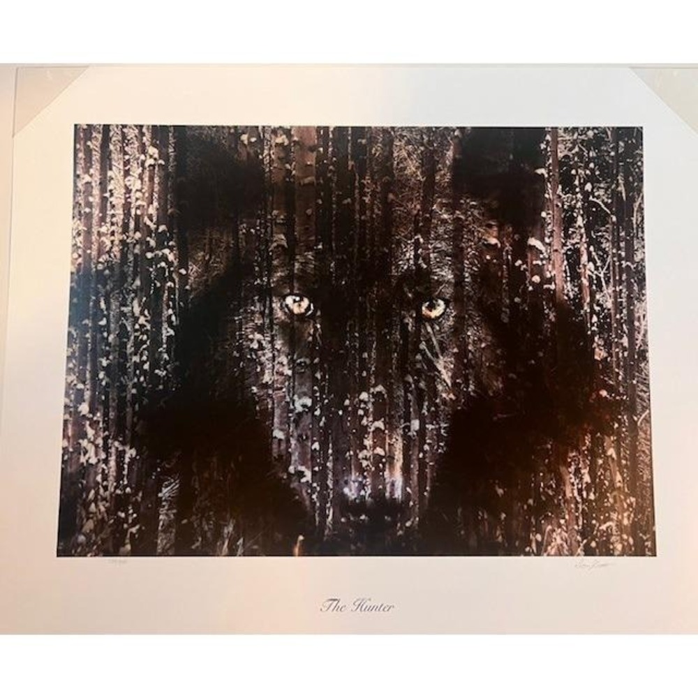 "The Hunter" by Dan Grott Signed Photo Print 725/950